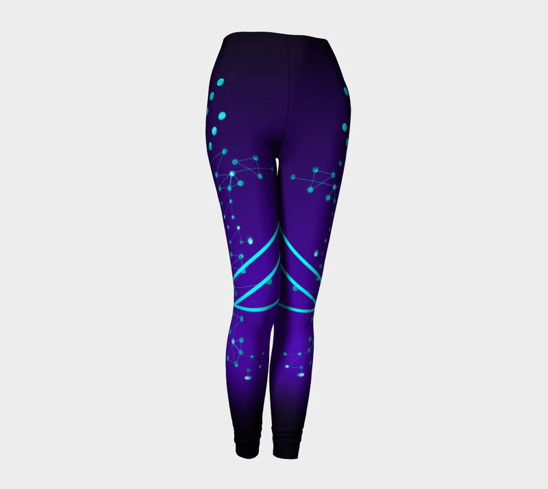 Printed Graphic Leggings - Innitiwear