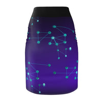 Nodular Pencil Skirt