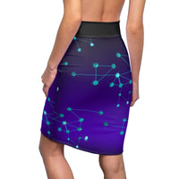 Nodular Pencil Skirt