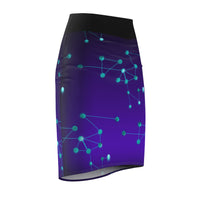 Nodular Pencil Skirt