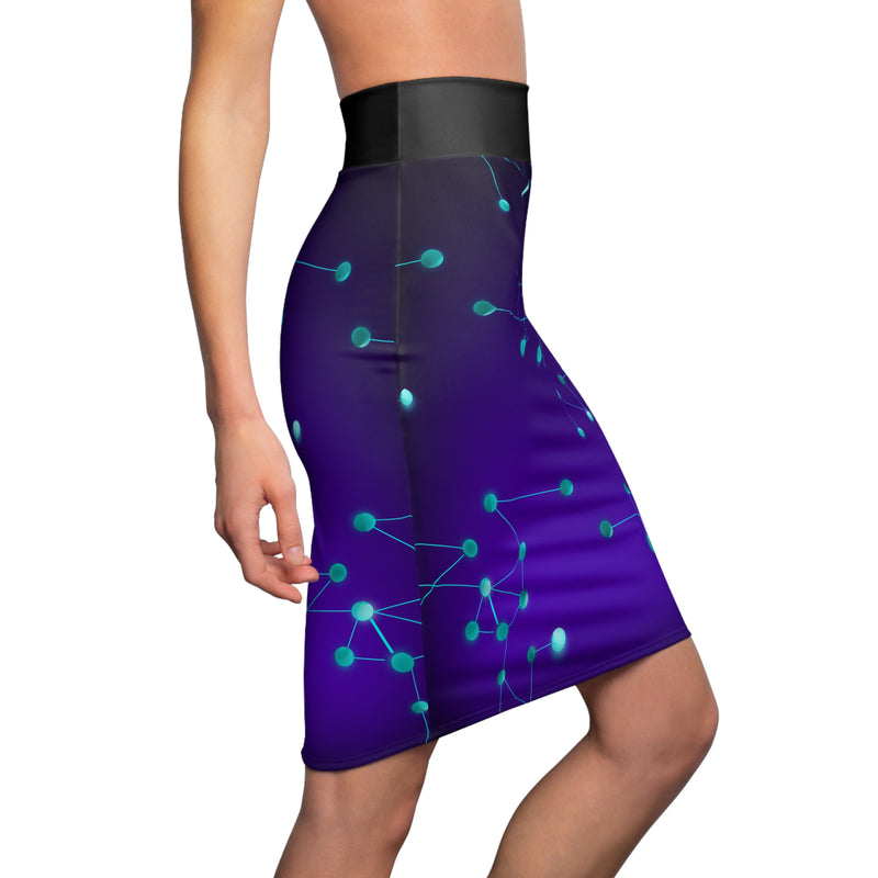 Nodular Pencil Skirt