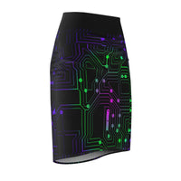 Neo Circuit Pencil Skirt