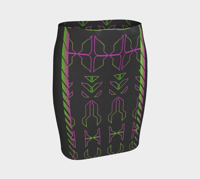 Oni Pulse Pencil Skirt