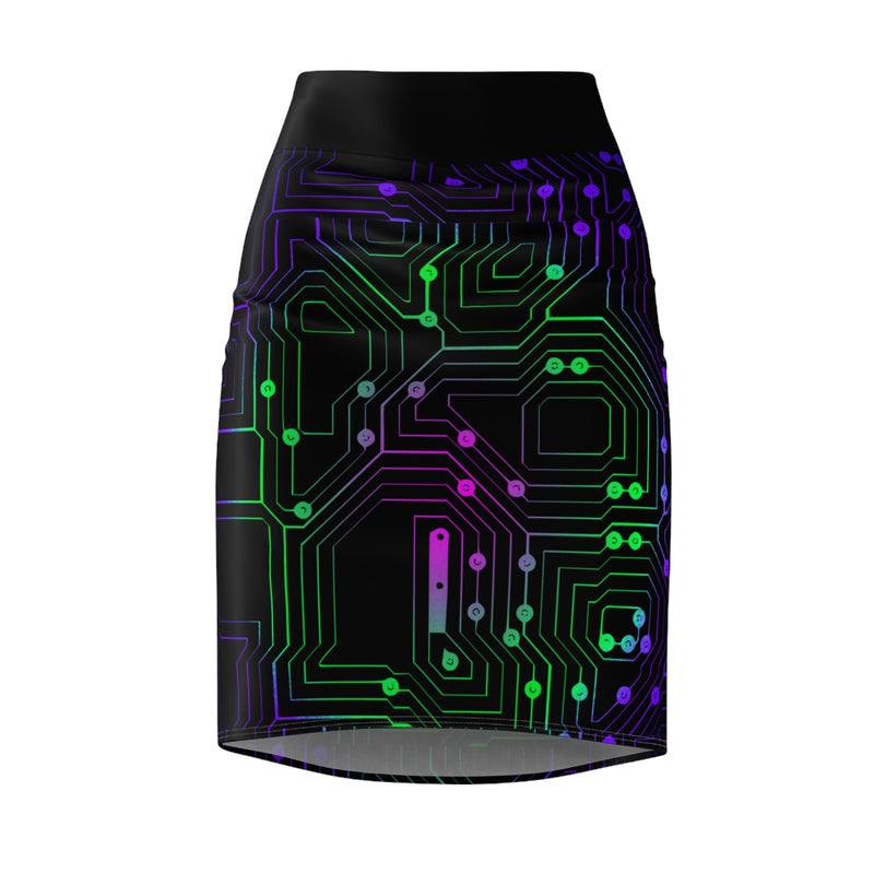 Neo Circuit Pencil Skirt