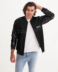 Pop Flair Men's All-Over Print Bomber Jacket