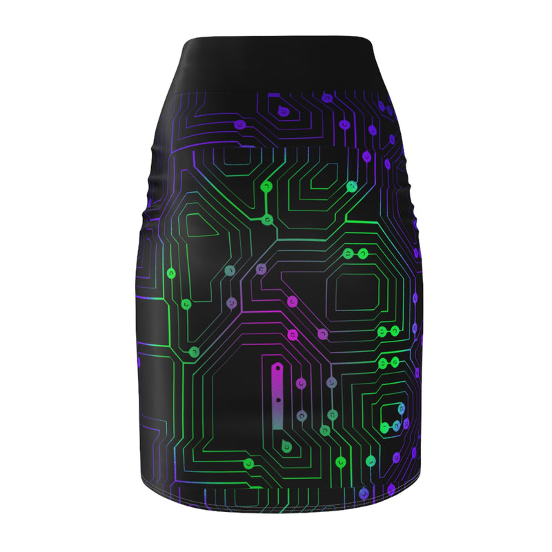 Neo Circuit Pencil Skirt