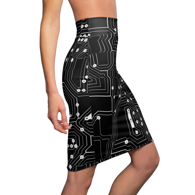 Circuit Pencil Skirt