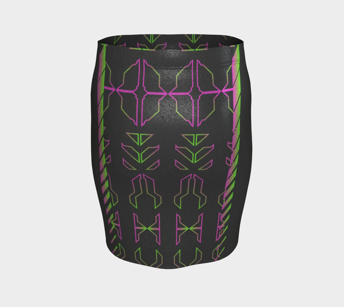 Oni Pulse Pencil Skirt