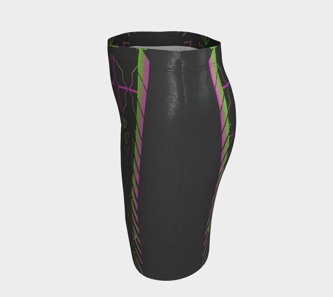 Oni Pulse Pencil Skirt