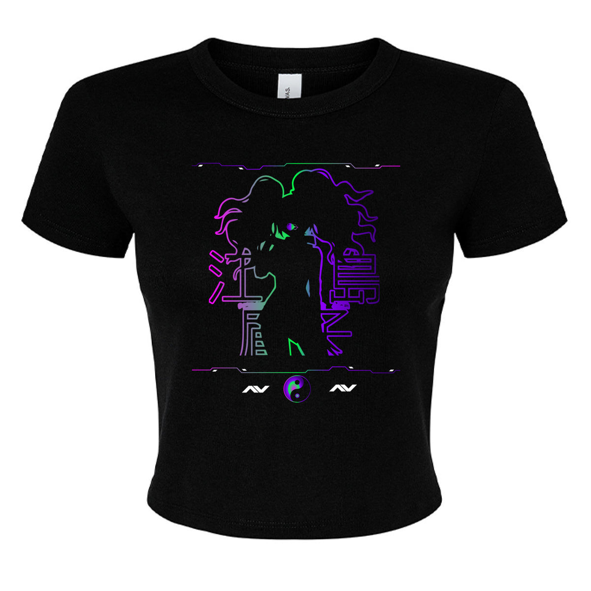 SOLID BLK BLEND - FRONT